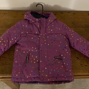 Girls 5T Convertible winter coat 2 piece